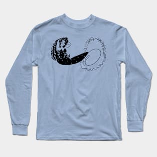 Mermaid Pin Up Long Sleeve T-Shirt